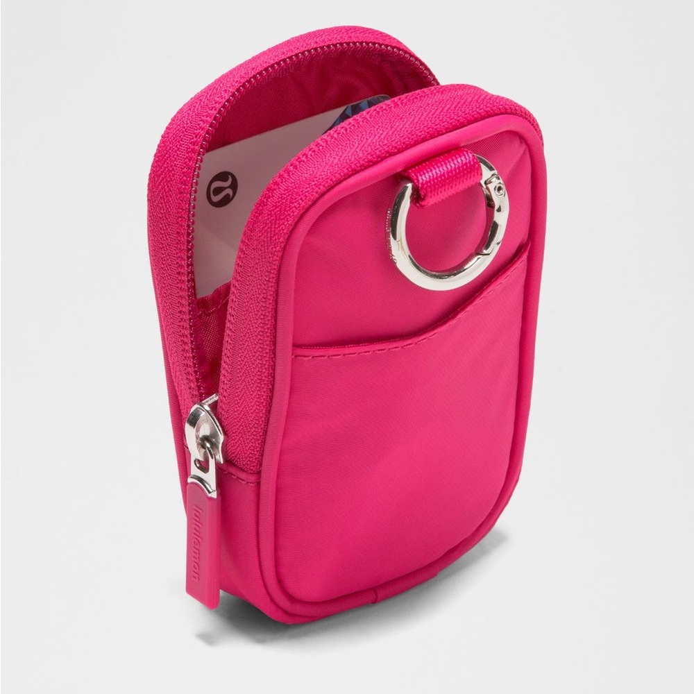 lululemon athletica Pink Clippable Nano Pouch